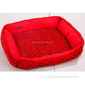 Прекрасная роскошная кровать для домашних животных роскошной роскошной подушки